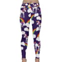 Retro Rainbows And Unicorns Yoga Leggings View1