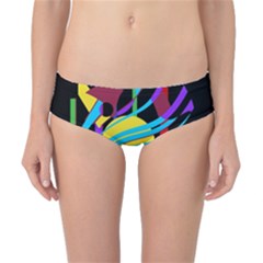 Colorful Abstract Art Classic Bikini Bottoms by Valentinaart