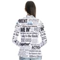 Hillary 2016 Historic Headlines Drape Collar Cardigan View2