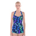 Mermaids Boyleg Halter Swimsuit  View1