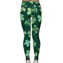 Lucky Shamrocks Yoga Leggings  View2