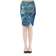 Scots Pine Midi Wrap Pencil Skirt by DeneWestUK