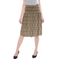 Gold Arches Midi Beach Skirt by DeneWestUK