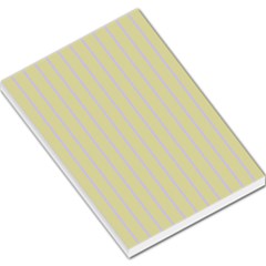 Summer Sand Color Lilac Stripes Large Memo Pads by picsaspassion