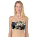 Japanese cherry blossom Bandeau Top View1