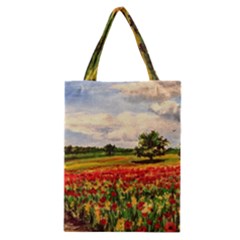  Poppies Classic Tote Bag by ArtByThree