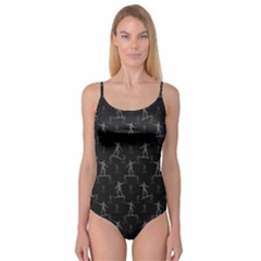 Surfing Motif Pattern Camisole Leotard  by dflcprintsclothing