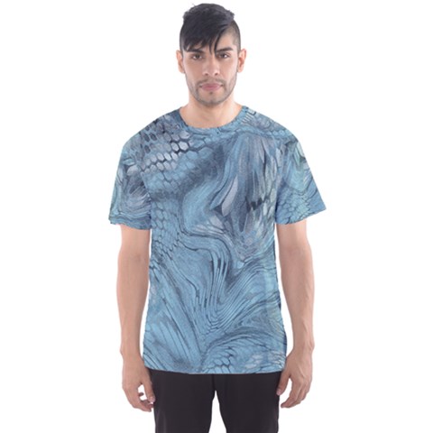 Frost Dragon Men s Sport Mesh Tee by LetsDanceHaveFun