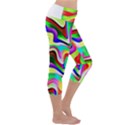 Irritation Colorful Dream Capri Yoga Leggings View3