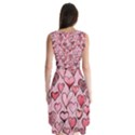 Artistic Valentine Hearts Sleeveless Chiffon Dress   View2