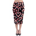 Christmas Candy Canes  Midi Pencil Skirt View1