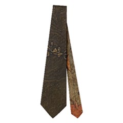 Awesome Dragon, Tribal Design Neckties (two Side)  by FantasyWorld7