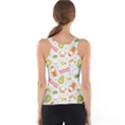 Funny Cat Food Succulent Pattern  Tank Top View2