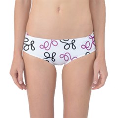 Magenta Elegance  Classic Bikini Bottoms by Valentinaart