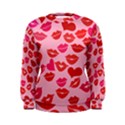 Valentine s Day Kisses Women s Sweatshirt View1