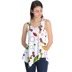 Adorable Floral Design Sleeveless Tunic by Valentinaart