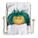 Angry Girl Doll Drawstring Bag (Large) View1