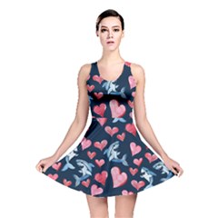 Shark Lover Reversible Skater Dress by BubbSnugg