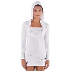Fly Women s Long Sleeve Hooded T-shirt by Brittlevirginclothing