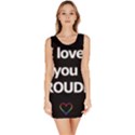 Proudly love Sleeveless Bodycon Dress View1