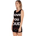 Proudly love Sleeveless Bodycon Dress View2