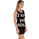 Proudly love Sleeveless Bodycon Dress View3