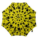 Gentlemen - Yellow pattern Hook Handle Umbrellas (Large) View1