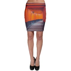 Architecture Art Bright Color Bodycon Skirt by Amaryn4rt