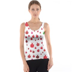 Beetle Animals Red Green Fly Tank Top by Amaryn4rt