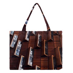 Abstract Architecture Building Business Medium Tote Bag by Amaryn4rt