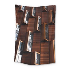 Abstract Architecture Building Business Small Tapestry by Amaryn4rt