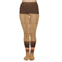 Architecture Art Boxes Brown Women s Tights View1