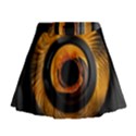 Fractal Mathematics Abstract Mini Flare Skirt View1