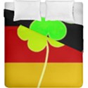 Irish German Germany Ireland Funny St Patrick Flag Duvet Cover Double Side (King Size) View2