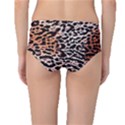 Tiger Motif Animal Mid-Waist Bikini Bottoms View2