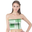 Abstract Green Squares Background Tube Top View1