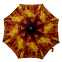 Ablaze Abstract Afire Aflame Blaze Hook Handle Umbrellas (Large) View1