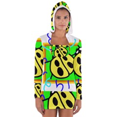 Insect Ladybug Women s Long Sleeve Hooded T-shirt by Nexatart