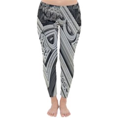 Arches Fractal Chaos Church Arch Classic Winter Leggings by Nexatart