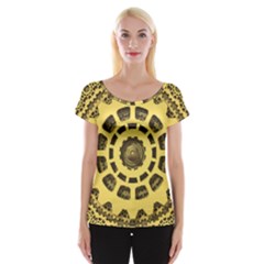 Gears Women s Cap Sleeve Top by Nexatart