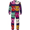 Colorful kitties OnePiece Jumpsuit (Men)  View2