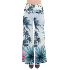 Grey Flowers Pants by Brittlevirginclothing
