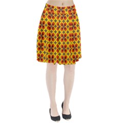 Seventies Hippie Psychedelic Circle Pleated Skirt by Nexatart