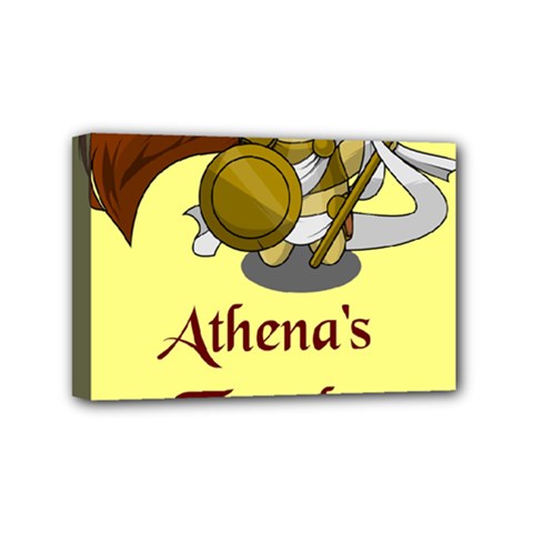 Athena s Temple Mini Canvas 6  X 4  by athenastemple