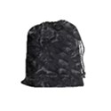 Black Pouch - Large Drawstring Pouch (Large) View1