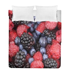 Forest Fruit Duvet Cover Double Side (full/ Double Size) by Nexatart