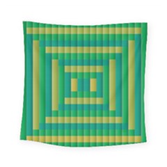 Pattern Grid Squares Texture Square Tapestry (small) by Nexatart