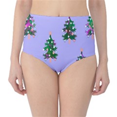 Watercolour Paint Dripping Ink  High-waist Bikini Bottoms by Nexatart