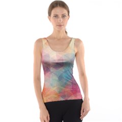 Colorful Light Tank Top by Brittlevirginclothing