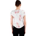 Lovely flowers Crew Neck Crop Top View2